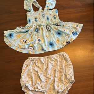 Posh Peanut tank top and bloomer set